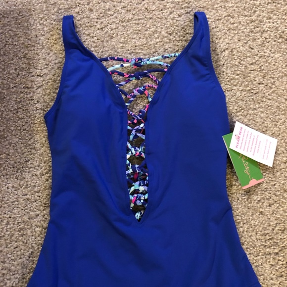 Lilly Pulitzer Other - Lilly Pulitzer One Piece Lattice Swimsuit